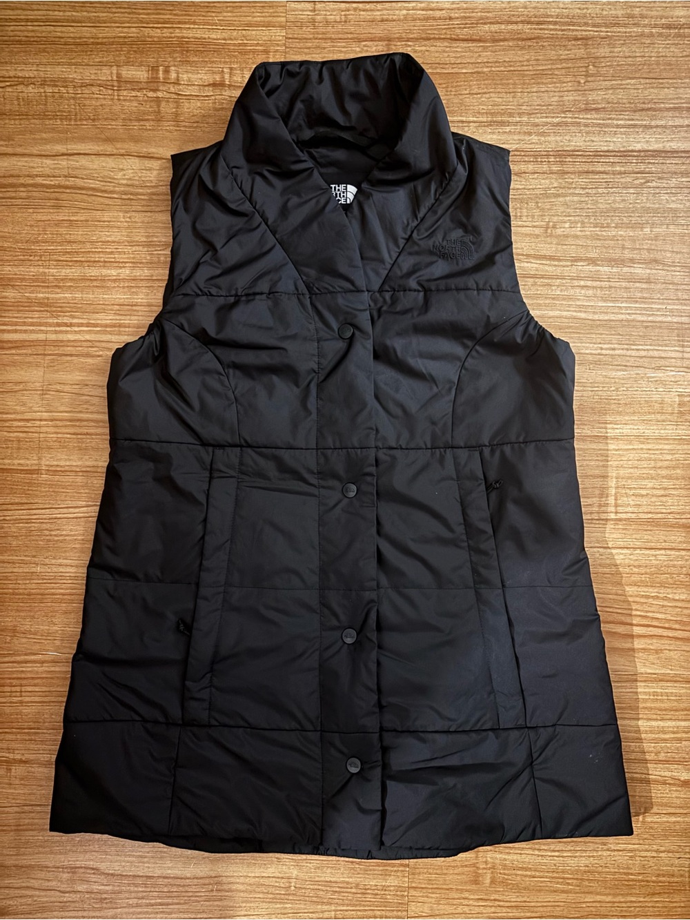 The North Face Black Quilted Lightweight Vest for Women